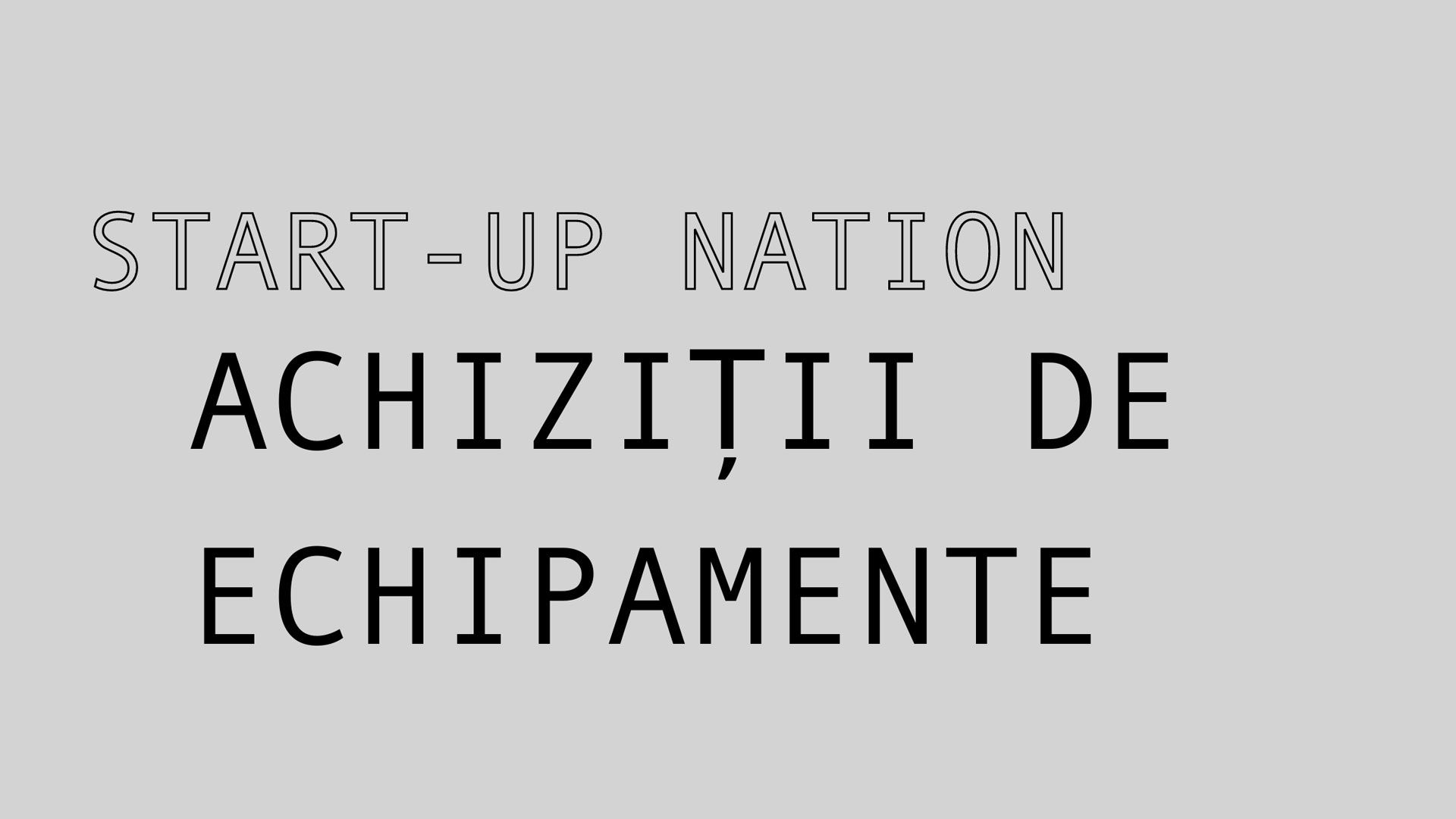 Soluțiile Suntec pentru achiziția de echipamente prin programul Start-Up Nation